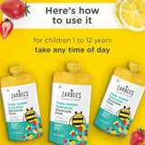 Zarbee's caja de 12 pouches, ahorro y disponibilidad para eventos