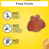 Gominolas Zarbee's junto a frutas naturales que sugieren sabor mixto y origen natural