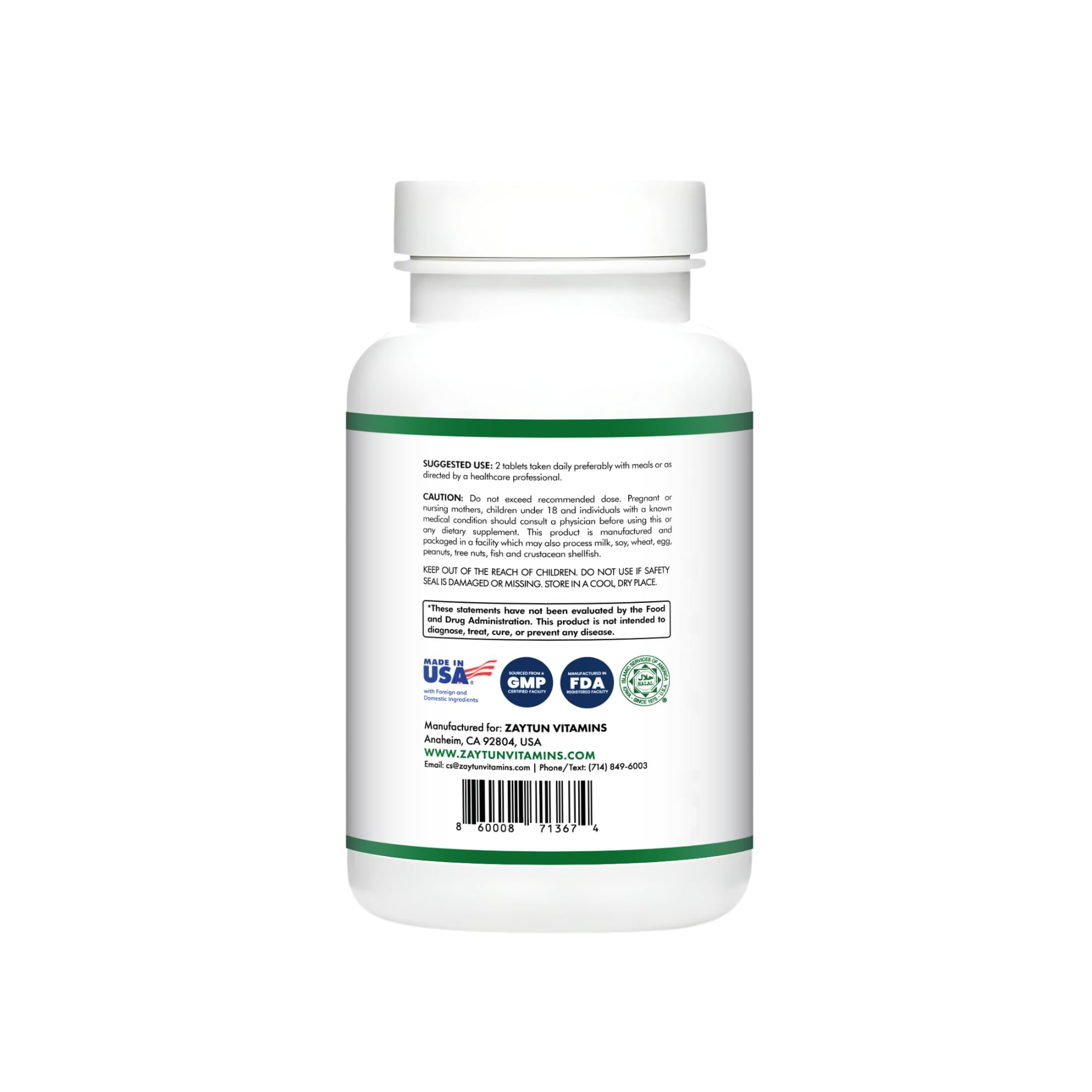 Zaytun Vitamins ambiente deportivo con botella junto a equipo de entrenamiento