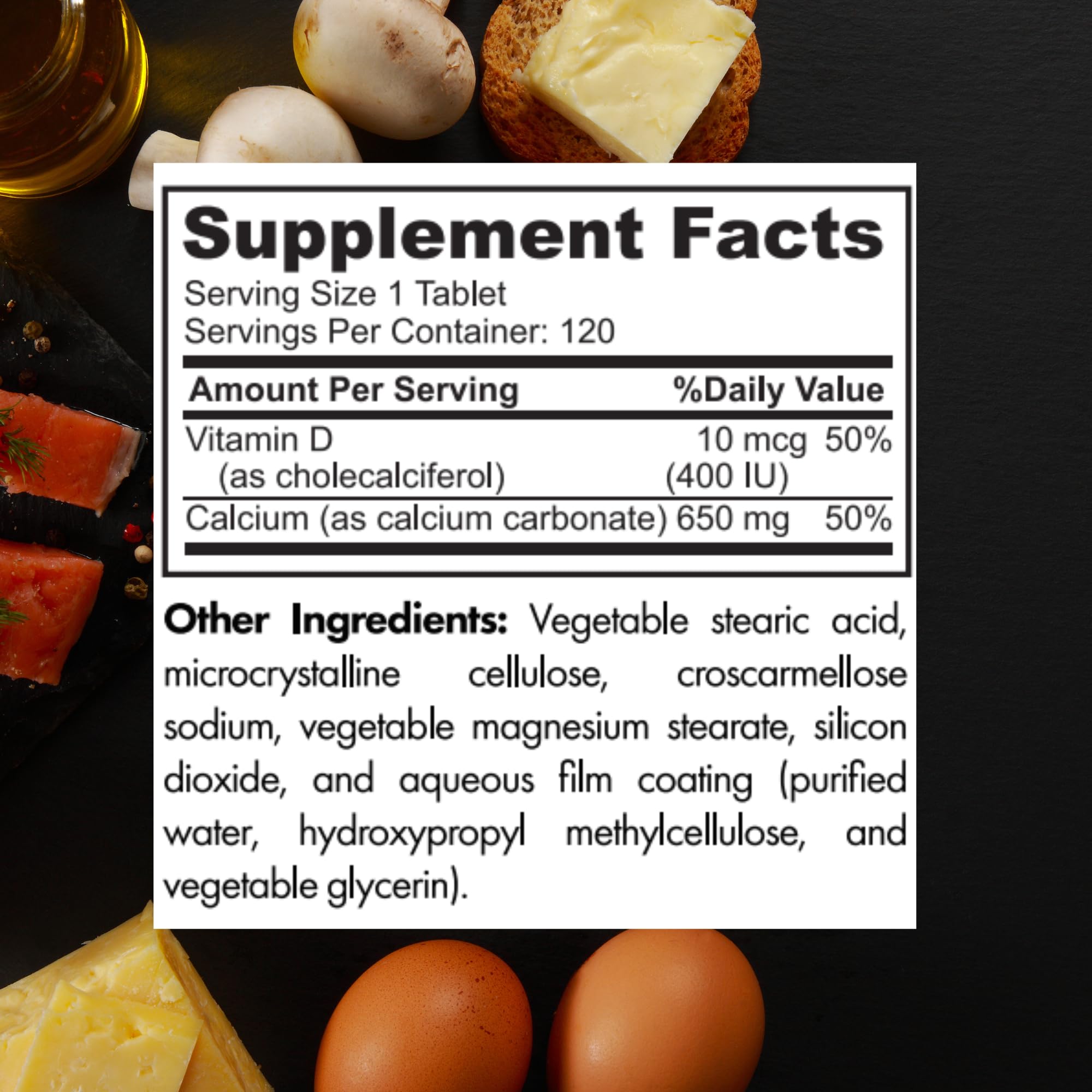 Zaytun Vitamins tableta en primer plano que evidencia tamaño y fácil ingesta diaria