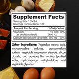 Zaytun Vitamins tableta en primer plano que evidencia tamaño y fácil ingesta diaria