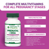 Zaytun Vitamins sello Halal certificado visible para tranquilidad