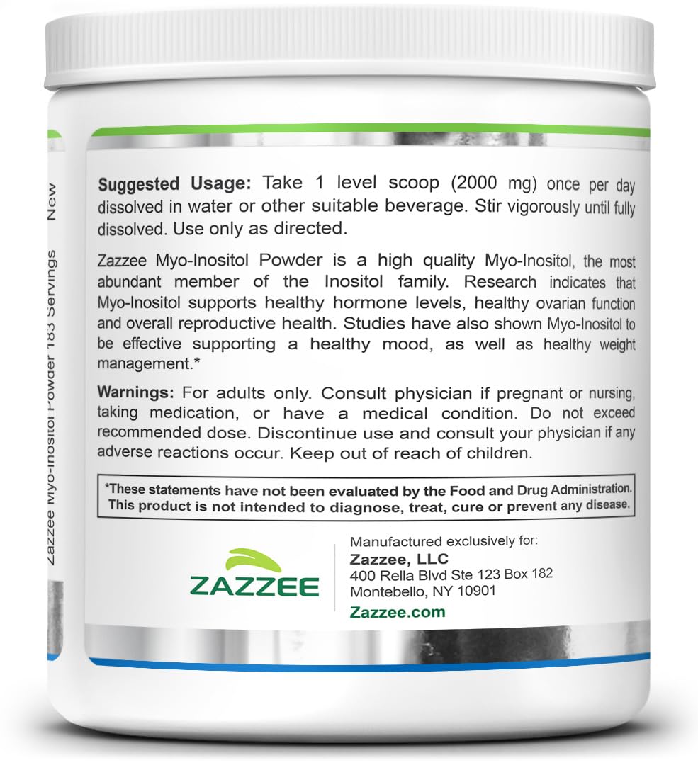Zazzee presentación con caja y materiales listos para almacenamiento