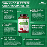 Zazzee cápsula abierta con polvo rojizo del extracto, alta potencia