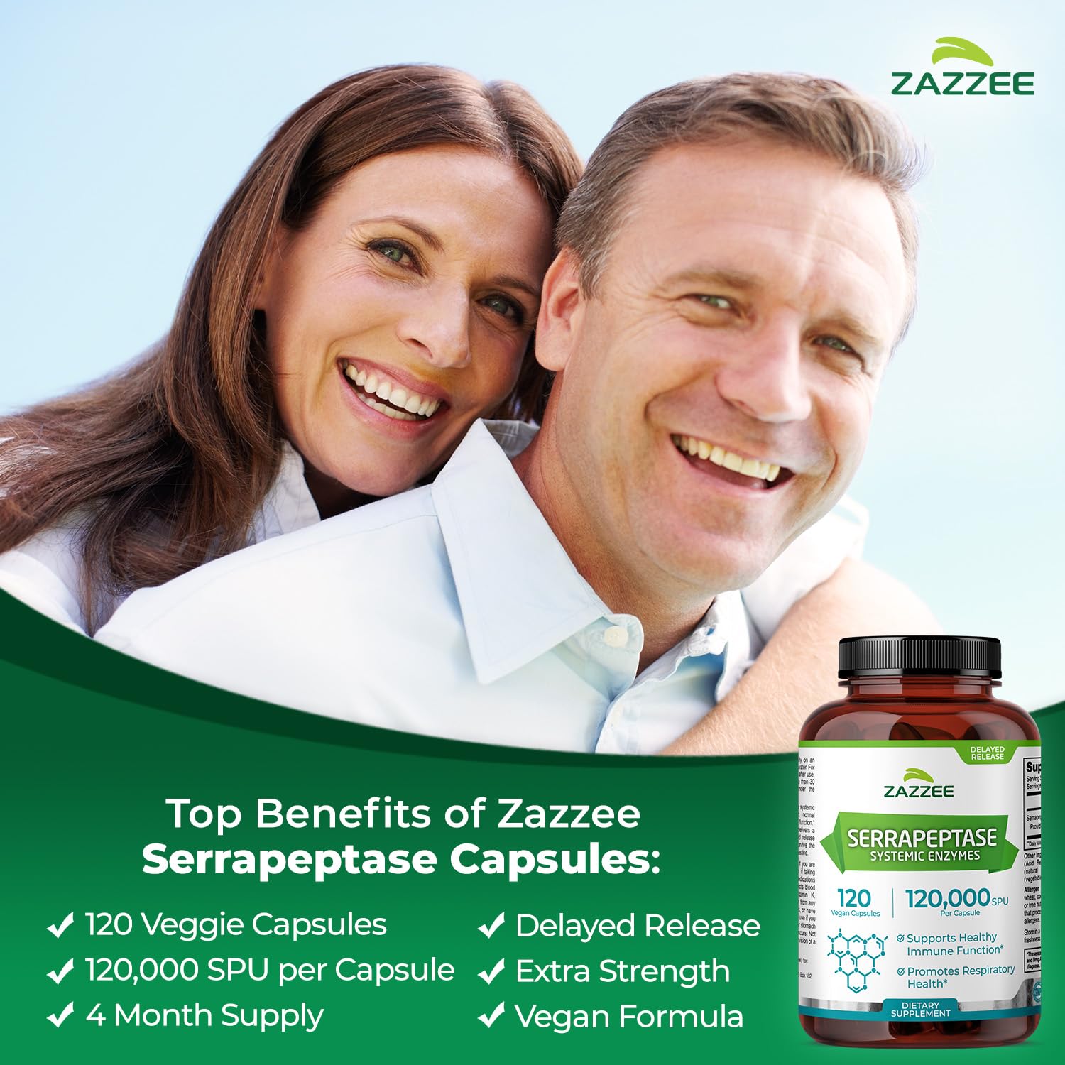 Zazzee cápsula abierta mostrando polvo y calidad del ingrediente activo