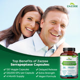 Zazzee cápsula abierta mostrando polvo y calidad del ingrediente activo