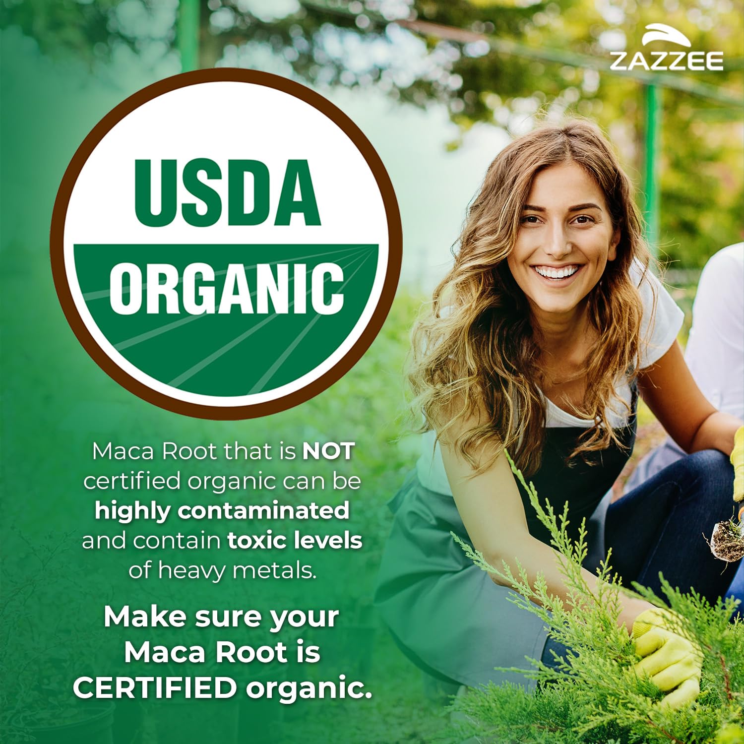 Zazzee primer plano de cápsulas veganas para dosificación práctica