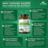 Zazzee suplemento en cocina como parte de rutina diaria saludable