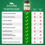 Zazzee suplemento en escena de estilo de vida saludable y rutina diaria