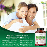 Zazzee etiqueta detalle con información de ingredientes y certificación kosher