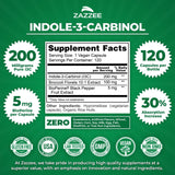 Zazzee etiqueta en detalle con concentraciones y beneficios