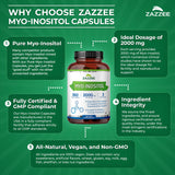 etiqueta informativa Zazzee con tabla nutricional y recomendaciones de uso