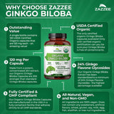 Zazzee lista de ingredientes veganos sin alérgenos para seguridad alimentaria