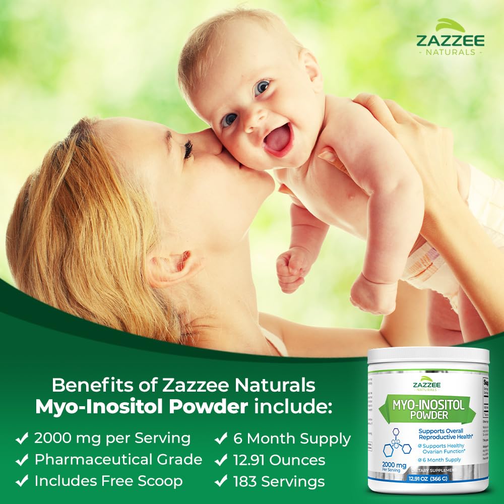 Zazzee polvo blanco en primer plano mostrando textura fina y solubilidad