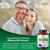 Zazzee textura del extracto en polvo para apreciar concentración y pureza