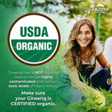 Zazzee cápsulas en mano, fácil dosificación y conveniencia vegana