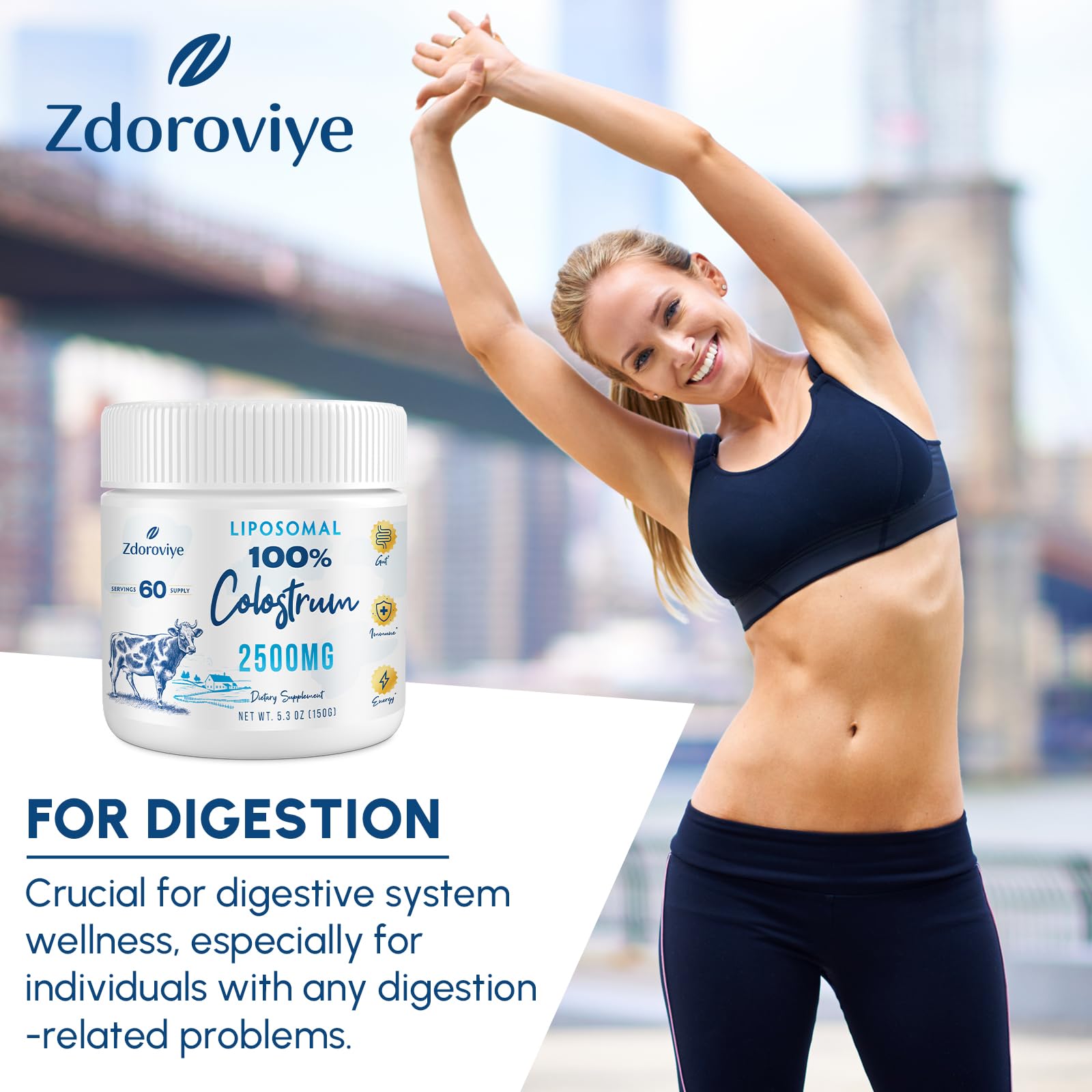 Zdoroviye etiqueta nutricional destacando dosis y contenido