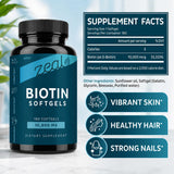 Zeal Naturals cápsula blanda detalle de textura y fácil de tragar para comodidad diaria