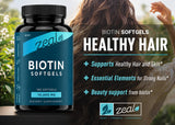 Zeal Naturals cápsulas en mano para comparar tamaño y comprender la dosis práctica