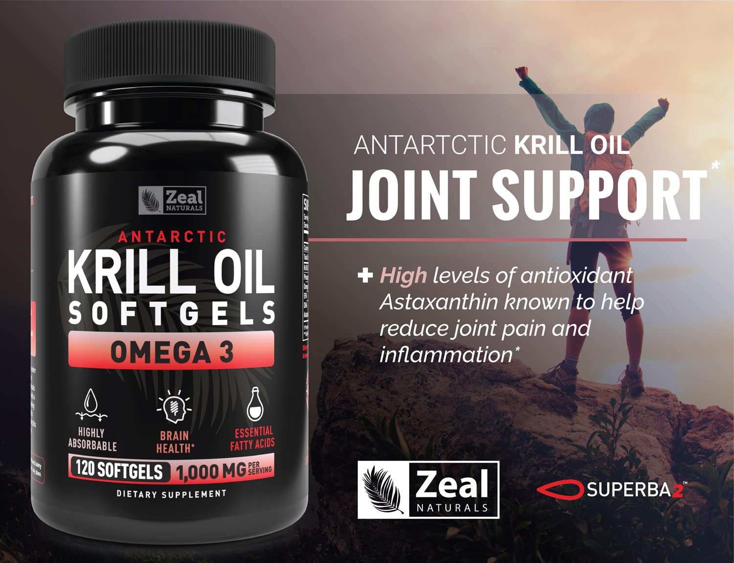 Zeal Naturals producto en mesa de desayuno vinculando suplementación y salud
