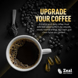 Zeal Naturals estilo de vida con desayuno keto para energía y enfoque durante el día