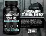 Zeal Naturals frasco en gimnasio como complemento para entrenamientos
