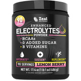 Zeal Naturals frente del envase mostrando 90 servicios y beneficio de hidratación