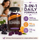 Zeal Naturals detalle de gominolas y textura suave para fácil masticar