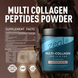 Zeal Naturals textura del polvo que facilita mezcla rápida