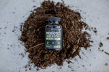 Zeal Naturals sello orgánico del prebiótico subrayando origen orgánico