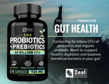 Zeal Naturals cápsula junto a desayuno para integración diaria práctica