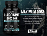 Zeal Naturals persona tomando antes de entrenar para rendimiento
