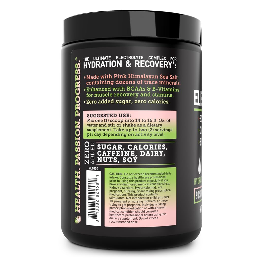 Vaso con bebida Zeal Naturals fresa-kiwi hidratación refrescante