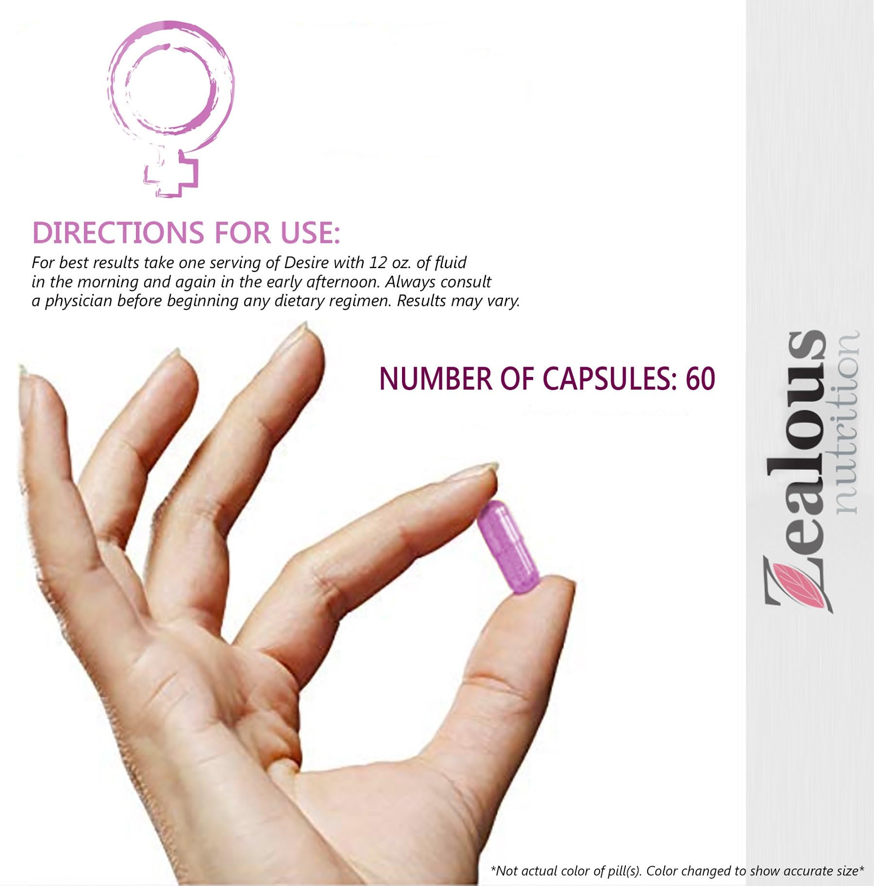 Zealous Nutrition ingredientes naturales juntos subrayando origen puro
