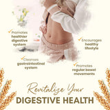 Zealthy Life sello orgánico en el envase destacando calidad del psyllium