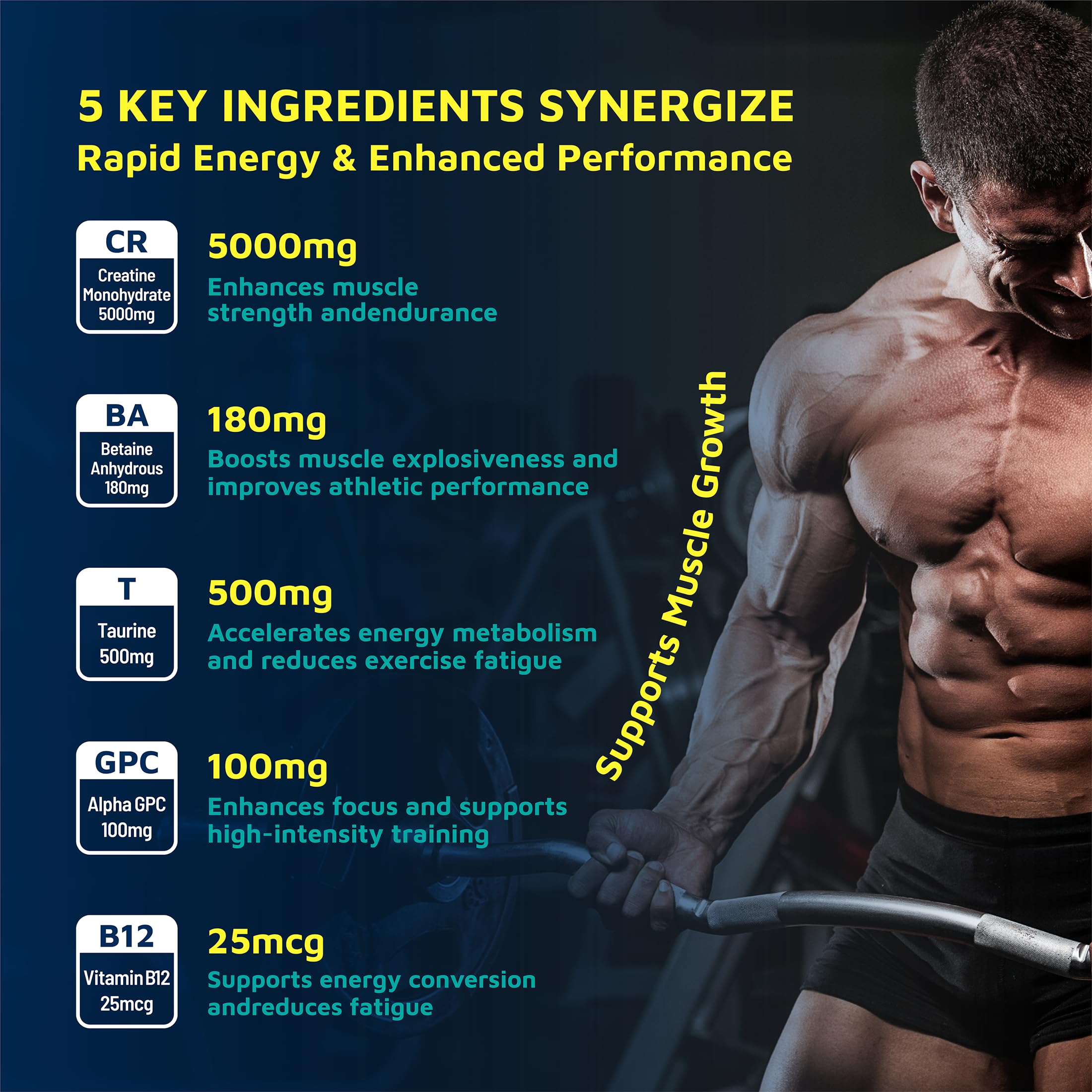 Etiqueta Zealtonic con lista de ingredientes, transparencia y pureza