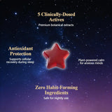 Envase Zefdvc LyraSleep en maleta de viaje representando uso en desplazamientos