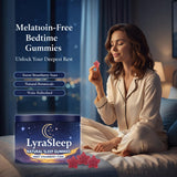 Detalle de la etiqueta Zefdvc LyraSleep con ingredientes y beneficios visibles