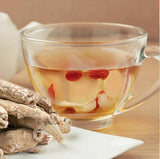 Zen Ginseng bolsa abierta con rebanadas listas para usar en recetas