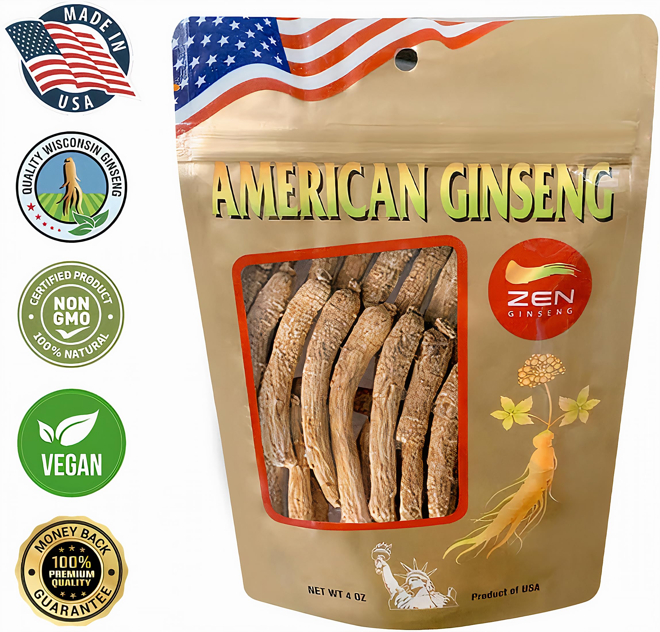 Zen Ginseng ambiente de cocina con ingredientes y receta lista