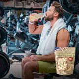 Zen Ginseng etiqueta con certificaciones que transmite confianza en calidad