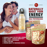 Zen Ginseng rebanadas infusionándose en taza para té reconfortante