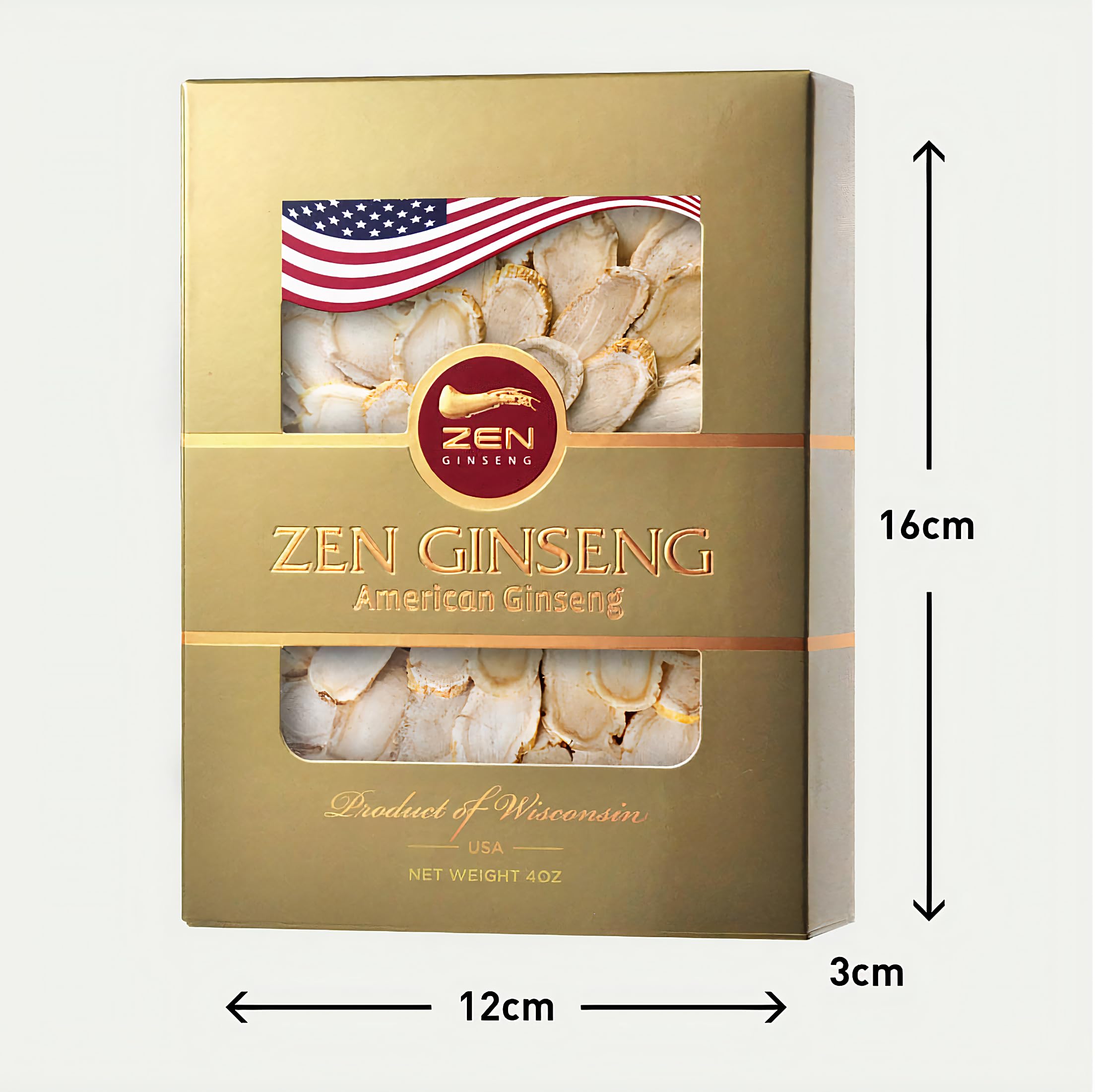 Zen Ginseng rodajas en plato junto a ingredientes para cocinar fácil