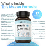 Zen Nutrients cápsula en primer plano que destaca textura y fácil ingestión