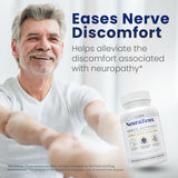 Zen Nutrients NeuraZenX cápsula en mano para mostrar escala y dosificación