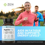 Zen Nutrients ingredientes clave incluyendo probiótico y extracto de jengibre