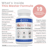 Zen Nutrients envase abierto con tabletas y aspecto limpio y profesional