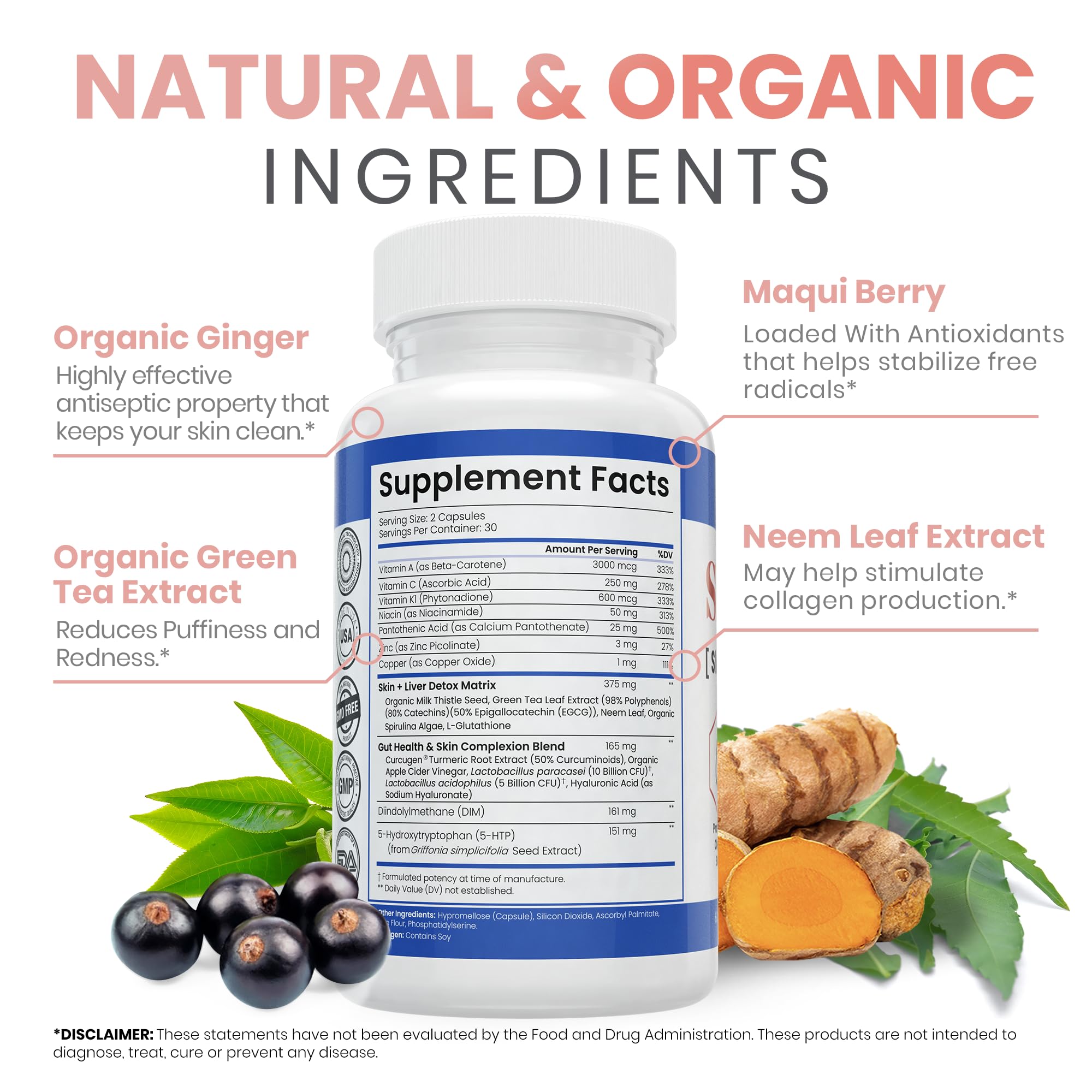 Zen Nutrients estilo de vida piel clara tras uso sostenido del suplemento