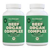 Zen Principle frente del envase mostrando presentación 2-pack y beneficios