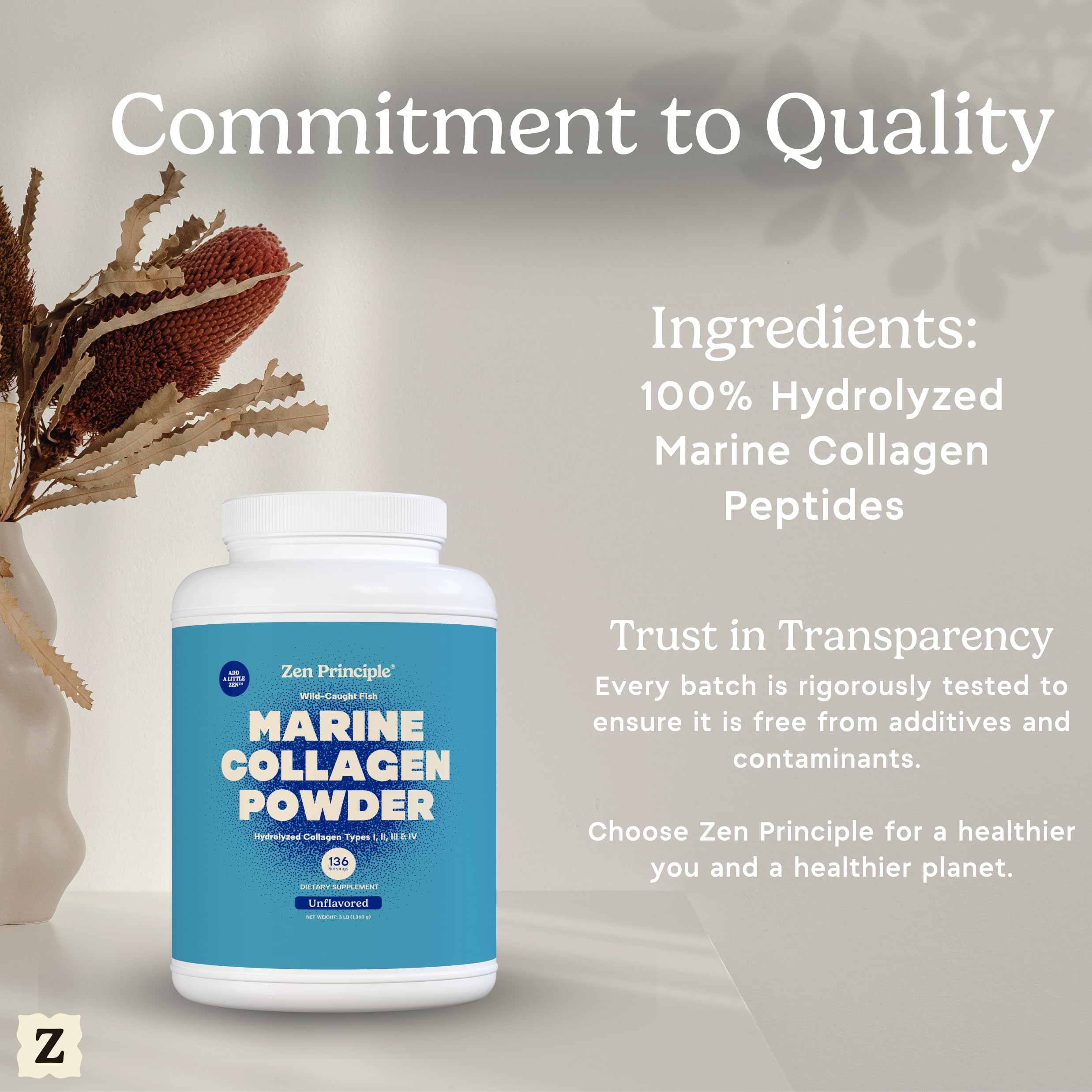 Zen Principle ingredientes de pescado salvaje que garantizan origen sostenible